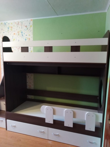 Бортик к кроватке Ярофф Юниор круглый Венге