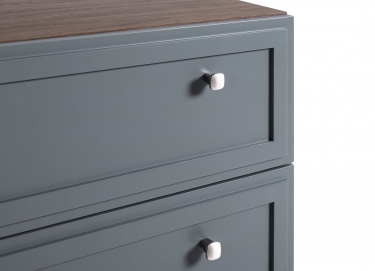 Комод 3 ящика R-home Norton К Серый
