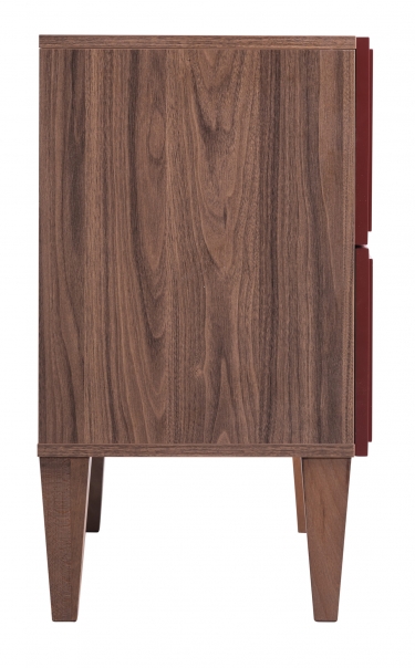 Комод 3 ящика R-home Norton К Кармин