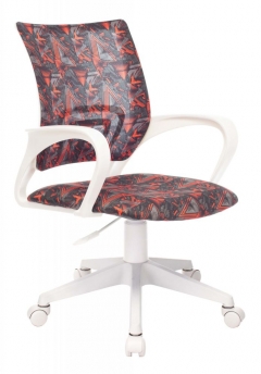 Кресло детское Бюрократ Бюрократ KD-W4/CRYSTAL-R