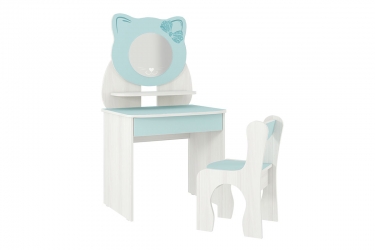 Набор детский Мебельсон Котенок MK-0016 белый рамух/кэнди