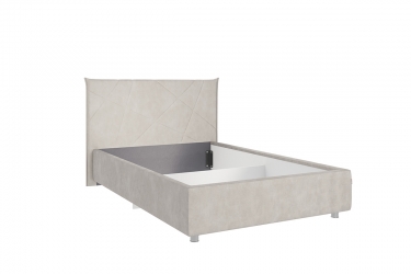 Кровать 1.2 Мебельсон Квест КМ1.2-17 крем велюр