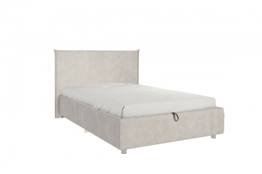 Кровать 1.2 Мебельсон Квест КМ1.2-17 крем велюр