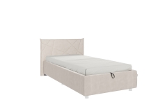 Кровать 0.9 Мебельсон Квест с подъем. механизмом ZP.KM0.9-03 крем велюр