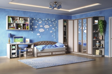 Дверь Олмеко Миндаль 01 Аруша венге Кожа коричневая