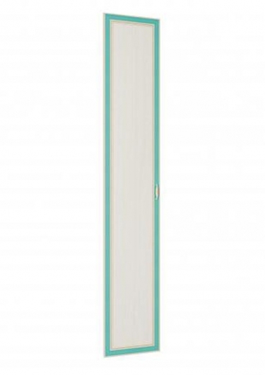 Дверь Олмеко Миндаль 01 Аруша венге Кожа мята