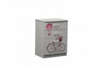 Комод Олмеко Лего-1 Париж Белый