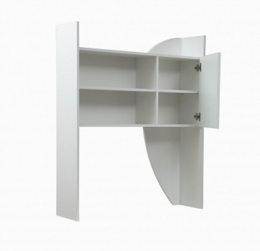 Секция с полками Олмеко Лего-5 Кораблик Белый