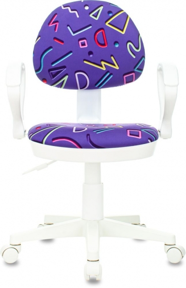 Кресло детское Бюрократ Бюрократ KD-3/WH/ARM/STICK-VI