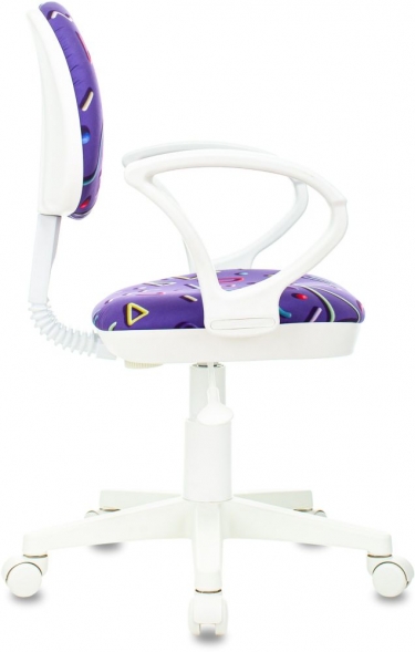 Кресло детское Бюрократ Бюрократ KD-3/WH/ARM/STICK-VI
