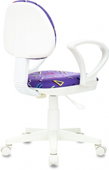 Кресло детское Бюрократ Бюрократ KD-3/WH/ARM/STICK-VI