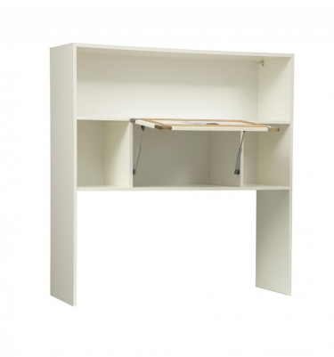 Полка навесная Олмеко Севилья-5 Белая Канат золотой