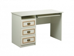 Стол компьютерный Олмеко Севилья-19 Белый Канат золотой