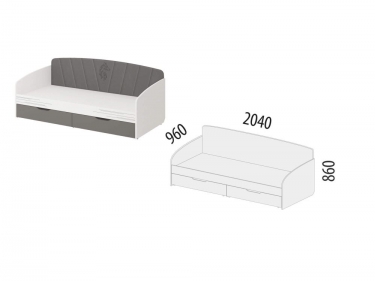 Кровать Витра Аляска 501.11