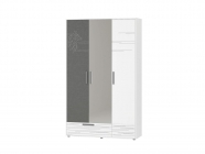 Шкаф трехдверный с зеркалом Витра Аляска 501.28