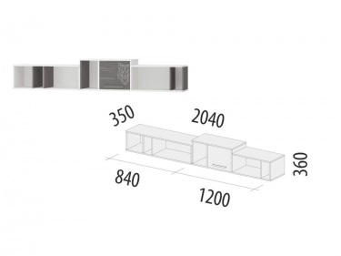 Полка Витра Аляска 501.07