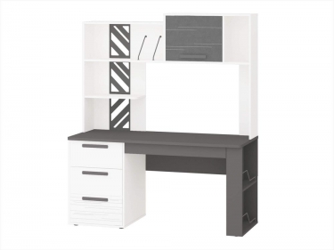 Стол с надстройкой лев/прав Витра Аляска 63