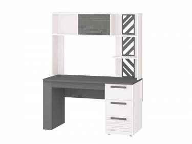 Стол с надстройкой лев/прав Витра Аляска 62