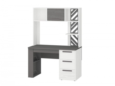 Стол с надстройкой лев/прав Витра Аляска 61