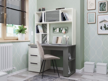 Стол с надстройкой лев/прав Витра Аляска 61