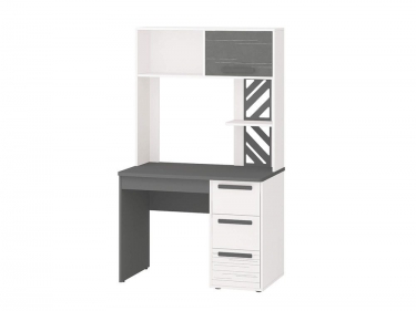 Стол с надстройкой лев/прав Витра Аляска 60