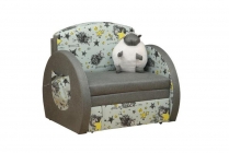 Тахта Олмеко Мася-8 Барашек Тесла серый Барашки