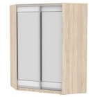 Шкаф-купе Аларти YA-198х1400-718-4ДСС-Белый-D2D2