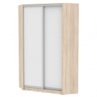 Шкаф-купе Аларти YA-230х1250-3ДСС-Белый-D6D6