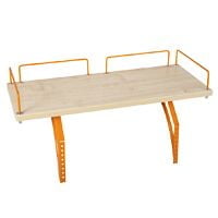 Полка задняя к столам Дэми Polka_z 1/600 Polka_z 7/600 Яблоня Оранжевый