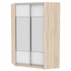 Шкаф-купе Аларти YA-230х1400-568-4ДСС-Белый-D3D3