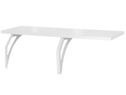 Полка навесная с проставкой Дэми Polka_b 1/550 Белая