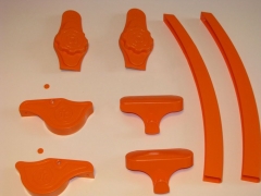 Комплект цветного пластика к парте Дэми Element 1 Оранжевый
