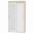 Шкаф-купе Аларти T-1-230х120х60-MДСС-Белый-1
